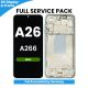 Samsung Galaxy A26 A266 OLED Screen Replacement with Digitizer Assembly [With Frame] [Service Pack] [Mint]