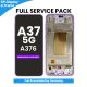 Samsung Galaxy A37 5G A376 2026 OLED Screen Replacement with Digitizer Assembly [With Frame] [Service Pack] [Awesome Lavender]