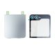 Samsung Galaxy Z Flip 6 F741 Back Rear Battery Cover Housing Door Replacement [With Camera Lens] [Aftermarket] [Silver Shadow]