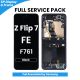 Samsung Galaxy Z Flip 7 FE 5G F761 2025 OLED Screen Replacement with Digitizer Assembly [With Frame] [Service Pack] [Black]