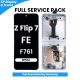Samsung Galaxy Z Flip 7 FE 5G F761 2025 OLED Screen Replacement with Digitizer Assembly [With Frame] [Service Pack] [White]