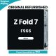 Samsung Galaxy Z Fold 7 5G F966 2025 OLED Screen Replacement with Digitizer Assembly [With Frame] [High Quality] [Silver Shadow]