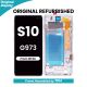 Samsung Galaxy S10 G973 LCD Screen Replacement with Digitizer Assembly [With Frame] [Original Refurbished] [Prism White]