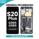 Samsung Galaxy S20 Plus 4G G985 / 5G G986 LCD Screen Replacement with Digitizer Assembly [With Frame] [Original Refurbished] [Cosmic Black]
