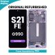 Samsung Galaxy S21 FE 5G OLED Screen Replacement with Digitizer Assembly [With Frame] [High Quality] [Lavender]