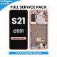 Samsung Galaxy S21 G991 LCD Screen Replacement with Digitizer Assembly [With Frame] [Service Pack] [Phantom Pink]
