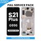Samsung Galaxy S21 Plus G996 LCD Screen Replacement with Digitizer Assembly [With Frame] [Service Pack] [Phantom Silver]