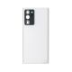 Samsung Galaxy Note 20 Ultra N985 / Note 20 Ultra 5G N986 Back Rear Battery Cover Housing Door Replacement [With Camera Lens] [Aftermarket] [White]