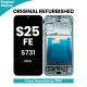 Samsung Galaxy S25 FE S731 OLED Screen Replacement with Digitizer Assembly [With Frame] [High Quality] [Jetblack]