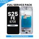 Samsung Galaxy S25 FE S731 OLED Screen Replacement with Digitizer Assembly [With Frame] [Service Pack] [Icyblue]