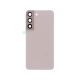 Samsung Galaxy S22 S901 Back Rear Battery Cover Housing Door Replacement [With Camera Lens] [Original Material] [Pink Gold]