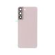 Samsung Galaxy S22 Plus S906 Back Rear Battery Cover Housing Door Replacement [With Camera Lens] [Original Material] [Pink Gold]