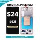 Samsung Galaxy S24 S921 OLED Screen Replacement with Digitizer Assembly [With Frame] [Original New Display] [Amber Yellow]