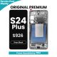 Samsung Galaxy S24 Plus S926 OLED Screen Replacement with Digitizer Assembly [With Frame] [Original New Display] [Onyx Black]