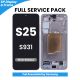 Samsung Galaxy S25 S931 OLED Screen Replacement with Digitizer Assembly [With Frame] [Service Pack] [Silver Shadow]