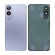Samsung Galaxy S25 Edge 5G S937 Back Rear Battery Cover Housing Door Replacement [With Camera Lens] [Aftermarket] [Titanium Silver]