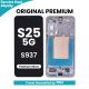 Samsung Galaxy S25 Edge 5G S937 2025 OLED Screen Replacement with Digitizer Assembly [With Frame] [High Quality] [Titanium Silver]