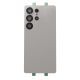 Samsung Galaxy S25 Ultra S938 Back Rear Battery Cover Housing Door Replacement [With Camera Lens] [Aftermarket] [Titanium Whitesilver]