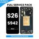 Samsung Galaxy S26 S942 2026 OLED Screen Replacement with Digitizer Assembly [With Frame] [Service Pack] [Black]