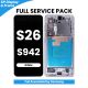 Samsung Galaxy S26 S942 2026 OLED Screen Replacement with Digitizer Assembly [With Frame] [Service Pack] [White]