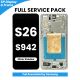 Samsung Galaxy S26 S942 2026 OLED Screen Replacement with Digitizer Assembly [With Frame] [Service Pack] [Silver Shadow]