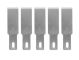 Blade for Metal Non-slip Knife Razor Tool [10 pcs] [Flathead] [#21]