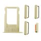 [000] iPhone 6S Plus Side Buttons Set and Sim Card Tray Holder Nano Slot Space Replacement [Gold]