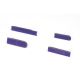 [000] Sony Xperia Z L36h Sim Card Slot Port Micro SD USB Dust Plug Cover [Purple]