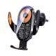 Remax Ultra-thin 3-Axis Linkage Car Holder 15W Wireless Charger [Black]