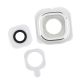 [000] Samsung Galaxy S6 Edge G925 Rear Camera Lens Set [White]