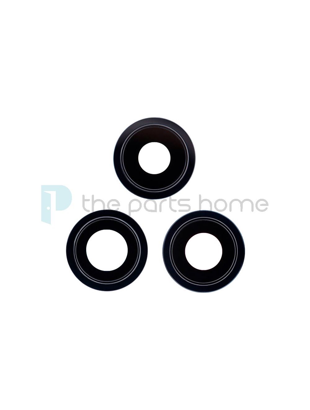 iPhone 12 Pro Max Rear Camera Lens Cover Ring Replacement [Blue] [3pcs]