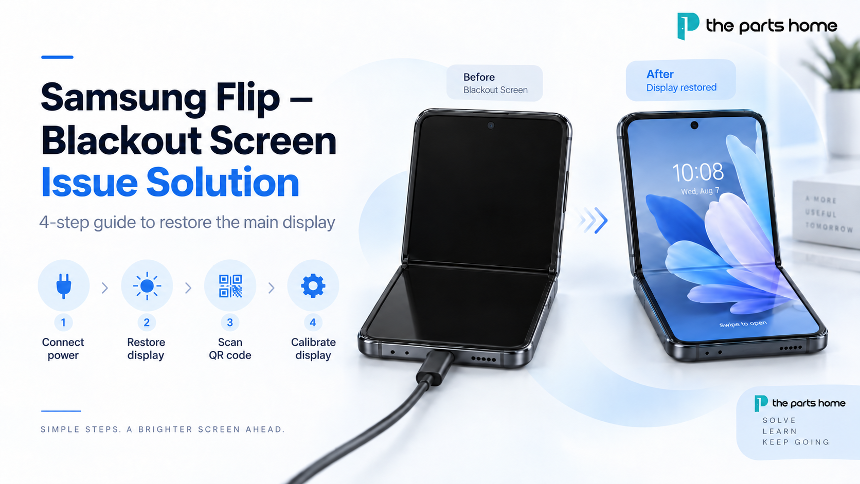 Samsung Flip Blackout Screen Issue: How to Restore the Main Display